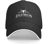 ZNODXFIV Berretto da Baseball ZA.ch B.Ryan Singer The Album Logo Cappello da Derby Nero Cool
