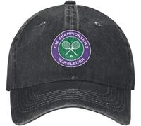 ZNODXFIV Cappello da Baseball Classico Gioco di Tennis Unisex Berretti da Baseball Badge Mindfulness Distressed Cappello Lavato Vintage Outdoor Running Berretto da Sole Regolabile Regali da Golf