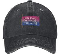 ZNODXFIV Cappello da Sole Unisex OFMD Pride Flag Berretto da Baseball bisessuale Cappello da Gentiluomo Icon Cappello Estivo da Donna Spiaggia Outlet 2024 Regalo da Uomo Cool