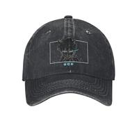 ZNODXFIV Classico Casual Shadow Monarch Solo Leveling Berretto da Baseball per Gli Uomini Distressed Washed Sun cap Outdoor Running Golf Regolabile Fit Caps Cappello