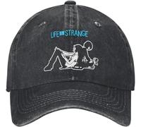 ZNODXFIV La Vita è strana Berretto da Baseball Pricefield Vintage Distressed Denim Anime Game Snapback Uomo Donna Allenamenti all'aperto Cappello Regolabile Fresco