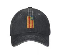 ZNODXFIV Sicilian Pride Flag Giallo Rosso Demin cap Cappellino da Uomo Leggero Cappellino da Baseball da Uomo Cool