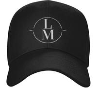 ZNODXFIV Unisex LM Luis Miguel Logo Cappelli Vintage Berretto da Baseball Regolabile Casual Wear Fresco