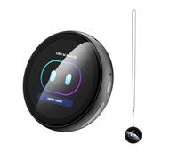 ZNP Compagno digitale AI, traduttore di traduzione indossabile con touchscreen HD, reazioni interattive in tempo reale, pin portatile Bluetooth 6.0 per viaggi, lavoro e vita (retro magnetico)