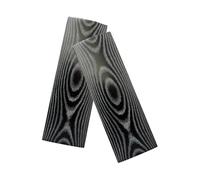 ZNQNDSR 2 Pezzi Di Materiale Per Manico Di Coltello Con Motivi, Coltelli Compositi, Forniture Per La Realizzazione Di Decorazioni Artigianali Fai Da Te