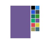 ZNQNDSR Feltro per Tavolo da Biliardo Kit di Sostituzione del Panno da Biliardo in Feltro Spesso con 6 Panni per Bordi per Giochi Sportivi Indoor E Home Club, Bar(Purple)