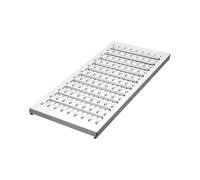 ZNQNDSR Griglia di Drenaggio da 0,05" in Acciaio Inossidabile 304 con Copertura in Granuli Antiscivolo per Cucine, Vialetti E Parcheggi(22.8x5.9x0.98in)