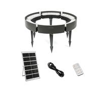 ZNQNDSR luci ad anello per l'albero Luci Per Alberi Ad Anello Solare Con Telecomando Paesaggio Esterno Che Abbraccia La Luce Per Il Percorso Del Cortile Degli Alberi(6-Head-72W)