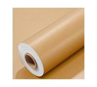 ZNQNDSR Pelle Adesiva per Riparazioni Nastro in Pelle Beige con Texture Litchi, Toppa Autoadesiva Tagliabile per Riparazioni in Pelle per Divani, Sedili Auto E Sedie da Ufficio(11.8x78in)