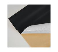 ZNQNDSR Pelle Adesiva per Riparazioni Tessuto di Riparazione per Toppe Tagliabili per Divani, Kit di Riparazione Autoadesivo per Pelle per Mobili, Divani, Barche, Sedie, Borse(Black)