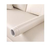 ZNQNDSR Pelle Adesiva per Riparazioni Toppe Autoadesive in Pelle per Riparazione Divani, Tessuto con Trama Litchi per Divani, Sedie, Sedili, Barche, Borse(White,19.7x54in)