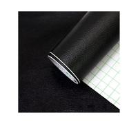 ZNQNDSR Pelle Adesiva per Riparazioni Toppe in Pelle per Divani con Texture Litchi, Toppe Autoadesive per Riparazioni in Pelle per Divani, Sedili Auto E Sedie da Ufficio(Black)