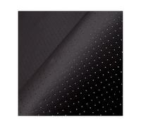 ZNQNDSR Pelle Adesiva per Riparazioni Toppe in Pelle Traspiranti, Perforate, Autoadesive, per Riparazione Divani, Divani, Sedie, Barche, Borse(Black,19.7x23.5in)