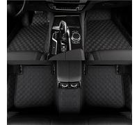 ZNQRY Pelle PU Tappetini per Auto per Hyundai Tucson 2015 2016 2017 2018 2019 2020 2021 Impermeabile Moquette Tappeti Anteriori Posteriori Tappetino Antiscivolo Accessori,Black-Single Layer