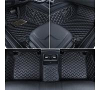 ZNQRY Tappetini Auto per Suzuki S-Cross 2017 2018 2019 2020 2021 2022 2023 2024 Pelle PU Tappetino Impermeabile Antiscivolo Moquette Tappeti Tutte Le Stagioni Copertura Completa,Black