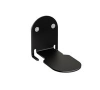 ZNTIHZ 2 pezzi organizer for libri invisibile, scaffale galleggiante da parete, accessori for libreria, decorazione for la casa e for interni Per Soggiorno,Camera(Black)