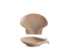 ZNTIHZ 3 Pezzi Piastra for Posizionamento Vassoio Piatto Snack Torta Piastra Chiave for Ingresso Piastra for Gioielli in Ceramica per Conservare Ed Esporre Orecchini(Brown)