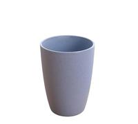 ZNTIHZ 4 Pezzi di Colore Solido portaspazzolino Tazza d'Acqua in plastica Accessori da Viaggio for Il Bagno per Spazzolini da Denti E Dentifricio(Blue)