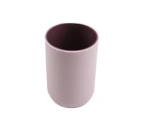 ZNTIHZ 4 Pezzi di Tazze for Il Lavaggio Domestico Colore Solido, Coppia for spazzolatura, Tazza for spazzolino da Denti in plastica per Spazzolini da Denti E Dentifricio(Pink)