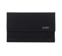 ZNTIHZ Borsa porta pennarelli neri 12/24/36/48/60/72 Slot Tela di nylon Benda portatile Penna for acquerello Articoli cancelleria for l'organizzazione Per Uffici E Scuole(12 sticks)