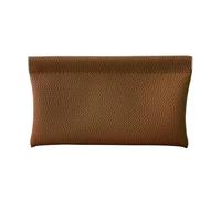 ZNTIHZ Organizzatore multifunzionale a portafoglio lungo da 1 pezzo for documenti di passaporto, cavo dati, borsa viaggio for cosmetici Per Banchetti E Viaggi Di Lavoro(Brown)