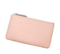 ZNTIHZ Portafoglio lungo con cerniera da 3 pezzi passaporto e porta patente di guida, custodia for auricolari for il trucco Per Banchetti E Viaggi Di Lavoro(Pink)