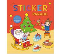 ZNU Kerstman Sticker Parade / Le père Noël Sticker Parade (Tascabile)
