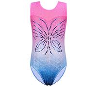 ZNYUNE, body da ginnastica per bambine, classico, smanicato/a maniche lunghe, 4-5 Jahre