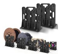 ZNZMAIO Rack a livelli/bobina di filo rack capacità di carico 150 kg/supporto dispenser resistente per bobine grandi fino a 86,4 cm di diametro/1 paio set multiuso per uso industriale