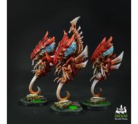 Zoanthropes Tyranids Kraken warhammer 40K COMMISSIONE dipinto