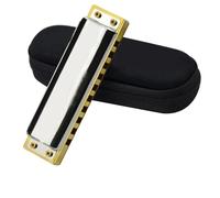 ZOAPDEBCE Armonica diatonica, 10 Hole Diatonic Harmonica Standard 10 Hole For Harmonica Professional Beginners To Practice harmonica Beginners(Tone-E)