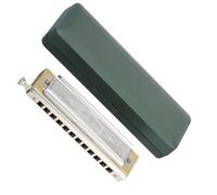 ZOAPDEBCE Armonica diatonica, Student Harmonica 12 Hole Chromatic Harmonica Wooden Comb 12 Hole Harp harmonica Beginners