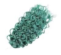 ZOAPDEBCE Nastro di estensione dei capelli umani, 18" sintetico ondulato profondo twist capelli all'uncinetto riccioli afro onda d'acqua trecce all'uncinetto estensioni dei capelli intrecciati marroni