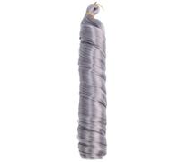 ZOAPDEBCE Nastro di estensione dei capelli umani, Capelli intrecciati ricci sintetici 14 pollici 150 g Onda sciolta Ricci pre allungati Riccioli a spirale Estensioni dei capelli intrecciati(4)(33)