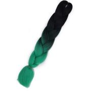 ZOAPDEBCE Nastro di estensione dei capelli umani, Capelli intrecciati sintetici Jumbo a temperatura for trecce all'uncinetto twist(B9)(B46)