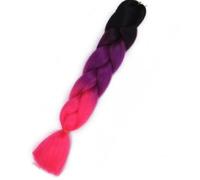 ZOAPDEBCE Nastro di estensione dei capelli umani, Capelli intrecciati sintetici Jumbo a temperatura for trecce all'uncinetto twist(B9)(B51)