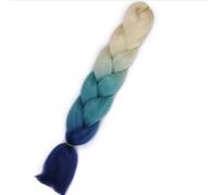 ZOAPDEBCE Nastro di estensione dei capelli umani, Capelli intrecciati sintetici Jumbo a temperatura for trecce all'uncinetto twist(B9)(B54)