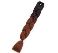 ZOAPDEBCE Nastro di estensione dei capelli umani, Capelli intrecciati sintetici Jumbo Estensioni dei capelli biondi all'uncinetto Trecce Jumbo for donne(5)(31)