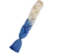 ZOAPDEBCE Nastro di estensione dei capelli umani, Capelli intrecciati sintetici Jumbo Estensioni dei capelli biondi all'uncinetto Trecce Jumbo for donne(5)(75)