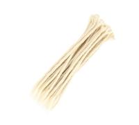 ZOAPDEBCE Nastro di estensione dei capelli umani, Ciocche Capelli Capelli naturali all'uncinetto Capelli Dreadlocks fatti a mano Capelli intrecciati sintetici for donne e uomini(4)(613)