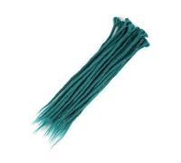 ZOAPDEBCE Nastro di estensione dei capelli umani, Ciocche Capelli Capelli naturali all'uncinetto Capelli Dreadlocks fatti a mano Capelli intrecciati sintetici for donne e uomini(4)(BD)