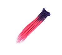 ZOAPDEBCE Nastro di estensione dei capelli umani, Ciocche Capelli Capelli naturali all'uncinetto Capelli Dreadlocks fatti a mano Capelli intrecciati sintetici for donne e uomini(4)(Z2 7)