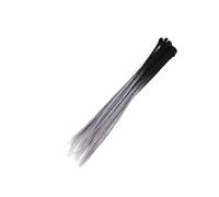 ZOAPDEBCE Nastro di estensione dei capelli umani, Ciocche Capelli Capelli naturali all'uncinetto Capelli Dreadlocks fatti a mano Capelli intrecciati sintetici for donne e uomini(4)(Z2 38)