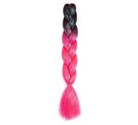 ZOAPDEBCE Nastro di estensione dei capelli umani, Estensioni Jumbo Trecce Sintetiche Glitter da 24 pollici Scintillante Arcobaleno Intrecciare i Capelli for le Donne Acconciatura Fai da Te(H1)(H6)