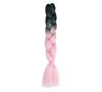ZOAPDEBCE Nastro di estensione dei capelli umani, Estensioni Jumbo Trecce Sintetiche Glitter da 24 pollici Scintillante Arcobaleno Intrecciare i Capelli for le Donne Acconciatura Fai da Te(H1)(H4)