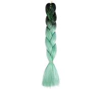ZOAPDEBCE Nastro di estensione dei capelli umani, Estensioni Jumbo Trecce Sintetiche Glitter da 24 pollici Scintillante Arcobaleno Intrecciare i Capelli for le Donne Acconciatura Fai da Te(H1)(H23)