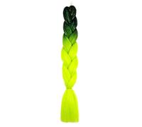 ZOAPDEBCE Nastro di estensione dei capelli umani, Estensioni Jumbo Trecce Sintetiche Glitter da 24 pollici Scintillante Arcobaleno Intrecciare i Capelli for le Donne Acconciatura Fai da Te(H1)(H11)