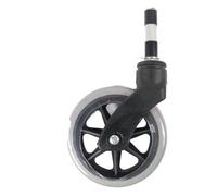 ZOAPDEBCE Ruote sedia da ufficio, Sostituzione ruota universale, forcella anteriore forcella piccola ruota anteriore staffa ruota anteriore accessori forcella in plastica nera