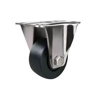 ZOAPDEBCE Ruote sedia da ufficio, Sostituzione ruota universale, rotelle in acciaio inossidabile 304, ruota universale resistente alle alte temperature, forno, forno e ruota di spinta resistenti all'u