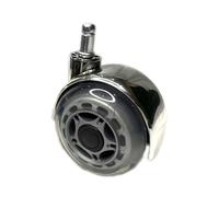 ZOAPDEBCE Ruote sedia da ufficio, Sostituzione ruota universale, sedia da ufficio del boss della ruota universale da 75 mm, allargamento for carichi pesanti, doppia ruota silenziosa universale for l'e